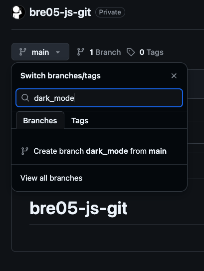 git branch 2